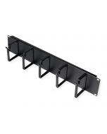 ROTRONIC-SECOMP Roline - Patch Panel - 85 x 60 mm - Jet Black, RAL 9005 - 2U - 48.3 cm (19")