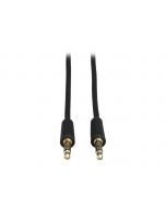 Eaton Tripp Lite Series 3.5mm Mini Stereo Audio Cable for Microphones, Speakers and Headphones (M/M)