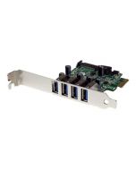 StarTech.com 4 Port PCI Express USB 3.0 SuperSpeed Schnittstellenkarte mit UASP