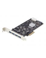 StarTech.com 4-Port USB-A PCIe Card, USB 3.2 5Gbps, 4x USB Controllers