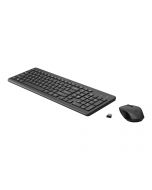 HP 330 - Tastatur-und-Maus-Set - kabellos - 2.4 GHz