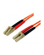 StarTech.com 10m Fiber Optic Cable - Multimode Duplex 50/125 - LSZH - LC/LC - OM2 - LC to LC Fiber Patch Cable - Patch-Kabel - LC Multi-Mode (M)