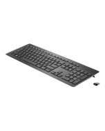 HP Premium - Tastatur - kabellos - 2.4 GHz - Deutsch