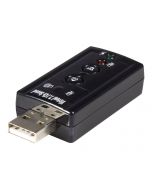 StarTech.com USB Audio Adapter 7.1 - USB auf Soundkarte Virtual 3D Soundeffekt 7.1 - Soundcard mit USB (Stecker)