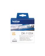 Brother DK-11204 - Schwarz auf Weiß - 17 x 54 mm 400 Etikett(en) (1 Rolle(n)