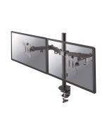 Neomounts FPMA-D550D - Befestigungskit - Voll beweglich - für 2 LCD-Displays - Stahl - Schwarz - Bildschirmgröße: 25.4-81.3 cm (10"-32")