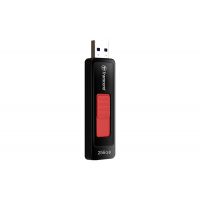 Transcend JetFlash 760, 256 GB, USB Typ-A, 3.2 Gen 1 (3.1 Gen 1), Dia, 12 g, Schwarz, Rot