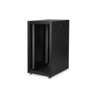 DIGITUS Professional Dynamic Basic Series DN-19 22U-6/8-DB - Schrank Netzwerkschrank - Schwarz, RAL 9005 - 22U - 48.3 cm (19")