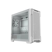 Gigabyte C102 GLASS ICE - Mid tower - mini ITX / micro ATX - Seitenteil mit Fenster (gehärtetes Glas)