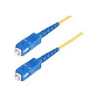 StarTech.com 100m (328ft) SC to SC (UPC) OS2 Single Mode Simplex Fiber Optic Cable, 9/125µm, 40G/100G, Bend Insensitive, Low Insertion Loss, LSZH Fiber Patch Cord - Patch-Kabel - SC/UPC Einzelmodus (M)