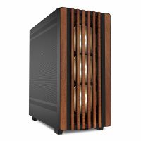 Sharkoon REBEL C70M RGB, Full Tower, PC, Schwarz, Holz, ATX, micro ATX, Mini-ITX, Metall, Blau, Grün, Rot