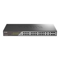 D-Link DSS 200G-28MP - Switch - managed - 24 x 10/100/1000 (PoE)