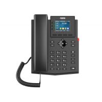 Fanvil X303P, IP-Telefon, Schwarz, Kabelgebundenes Mobilteil, Tisch/Wand, Linux, Im Band, Außerhalb des Bandes, SIP-Info