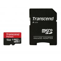 Transcend Premium - Flash-Speicherkarte (microSDHC/SD-Adapter inbegriffen)