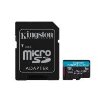 Kingston Canvas Go! Plus - Flash-Speicherkarte (microSDXC-an-SD-Adapter inbegriffen)