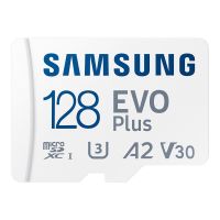 Samsung EVO Plus MB-MC128S - Flash-Speicherkarte (microSDXC-an-SD-Adapter inbegriffen)