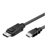 Good Connections DP-HDMI, 2 m, DisplayPort, HDMI Typ A (Standard), Männlich, Männlich, Schwarz