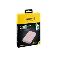 Intenso XS10000 - Powerbank - 10000 mAh - 3.1 A - 2 Ausgabeanschlussstellen (USB, 24 pin USB-C)