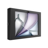 Compulocks Apex - Gehäuse - für Tablett - Glasbefestigung, Raum - verriegelbar - hochwertiges Aluminium - Schwarz - Bildschirmgröße: 27.94 cm (11")