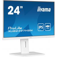Iiyama ProLite XUB2497HSN-W1, 60,5 cm (23.8"), 1920 x 1080 Pixel, Full HD, LED, 1 ms, Weiß