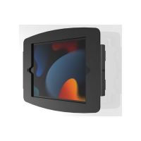 Compulocks Apex - Gehäuse - für Tablett - Glasbefestigung, Raum - verriegelbar - hochwertiges Aluminium - Schwarz - Bildschirmgröße: 27.94 cm (11")