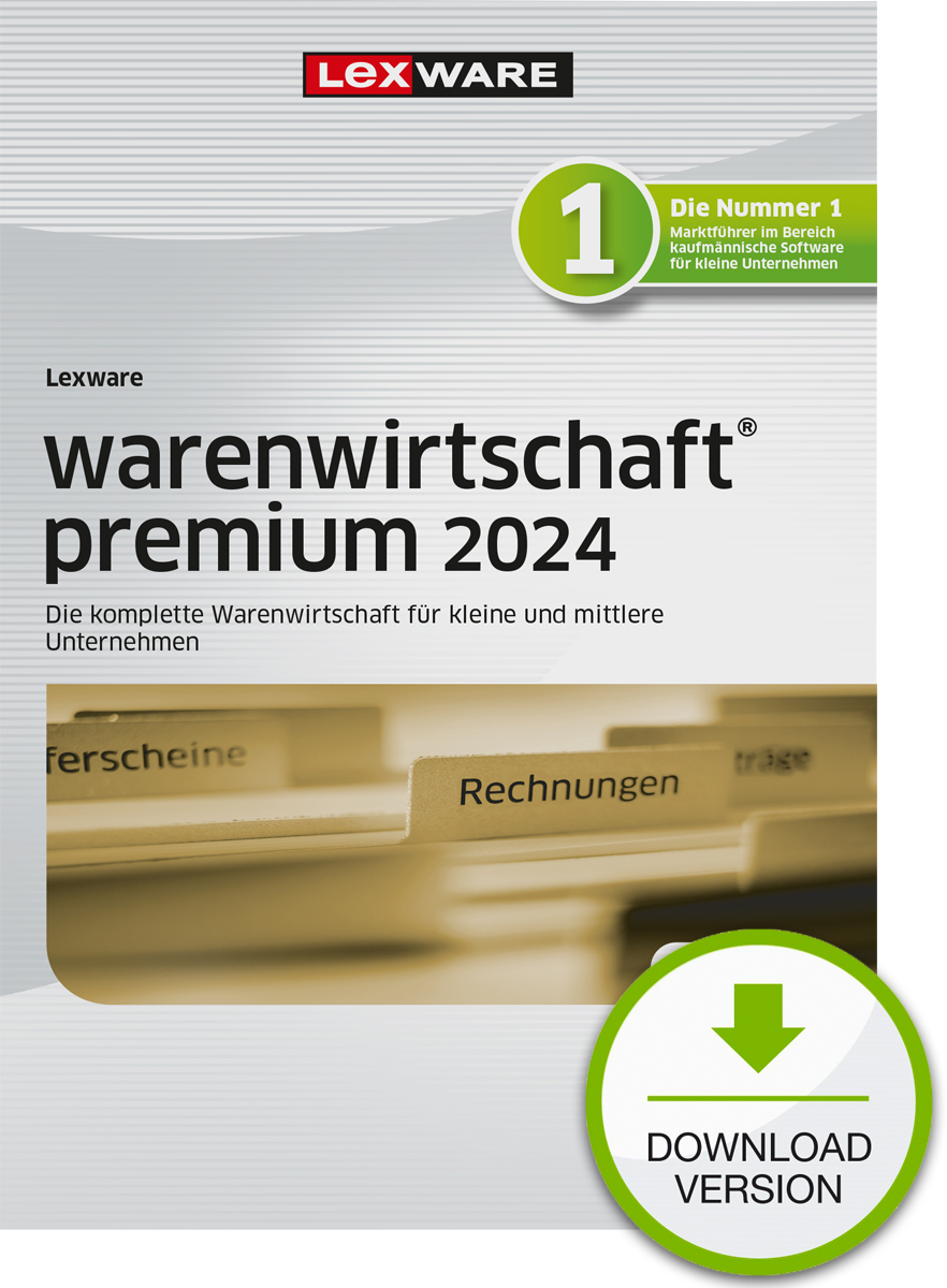 Lexware warenwirtschaft premium 2024 Abo-Laufzeit – Abonnement-Lizenz (1 Jahr)