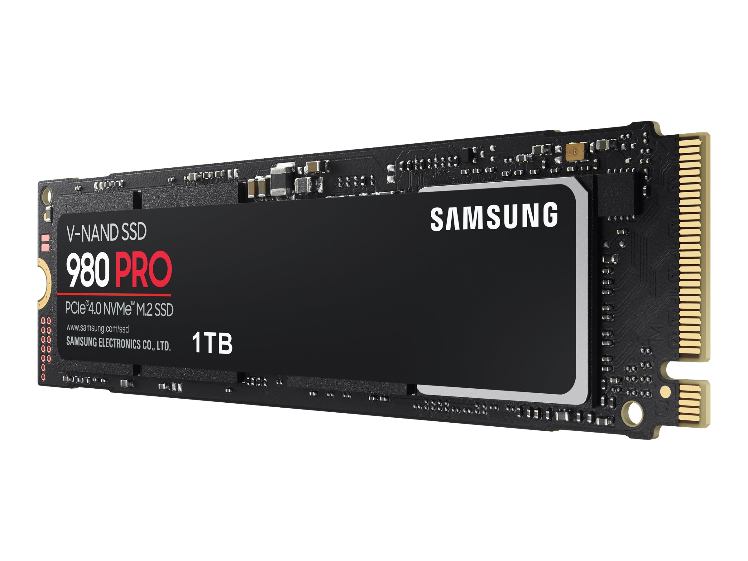 Samsung 980 PRO MZ-V8P1T0BW - SSD - verschlüsselt - 1 TB - intern - M.2 2280 - PCIe 4.0 x4 (NVMe)