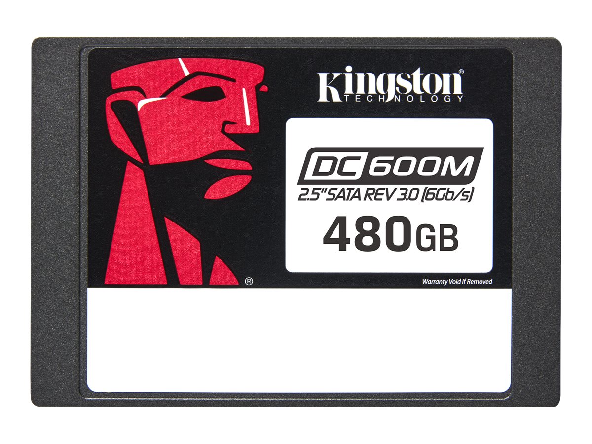 Kingston DC600M – SSD – Mixed Use – verschlüsselt – 480 GB – intern – 2.5″ (6.4 cm)