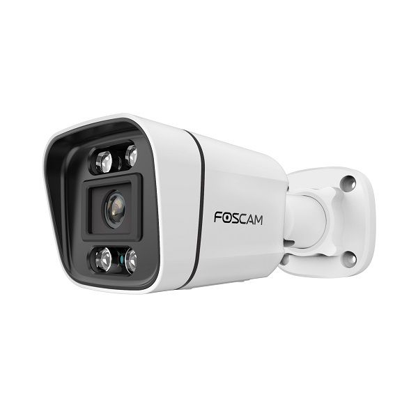 Foscam V5EP, IP-Sicherheitskamera, Draußen, Kabelgebunden, Amazon Alexa & Google Assistant, 4500 K, FCC, CE, UKCA, ERP