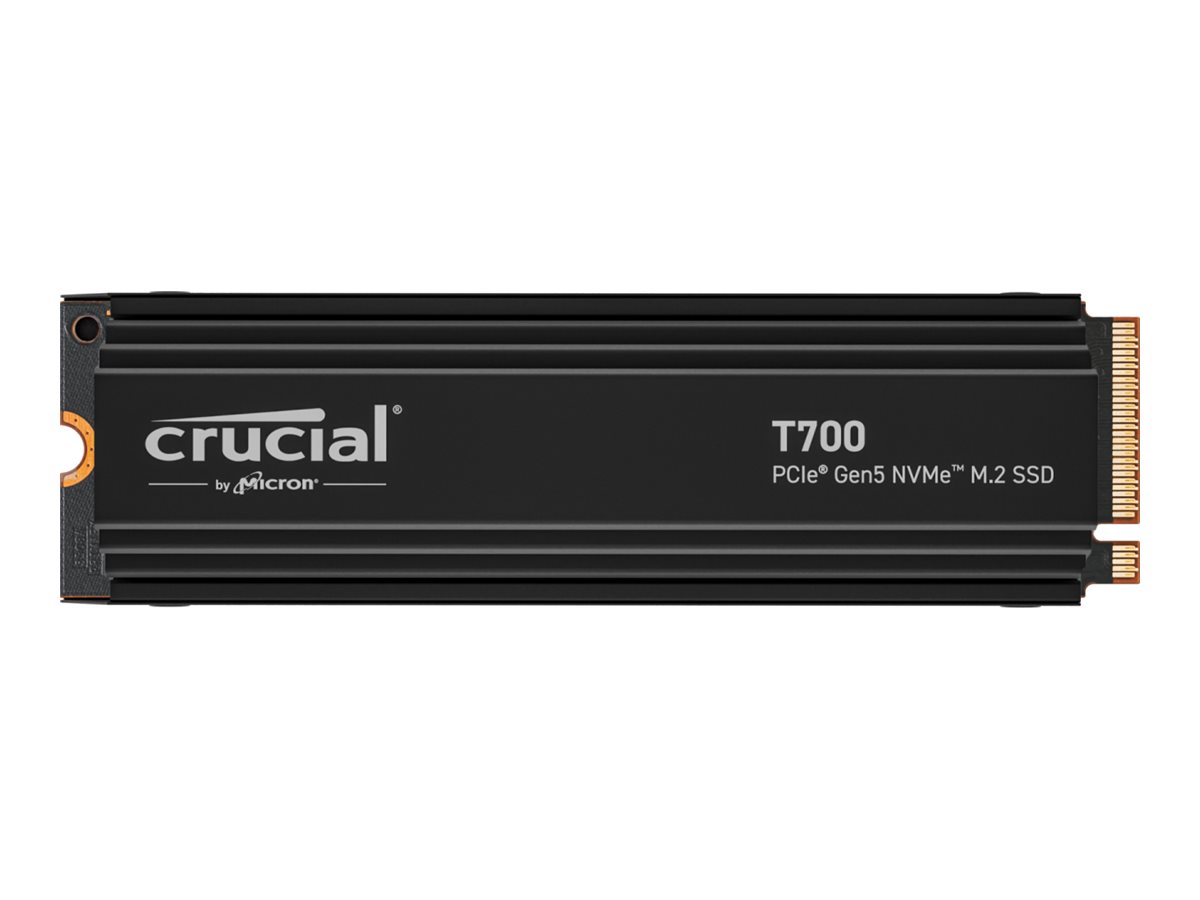 Crucial T700 – SSD – verschlüsselt – 2 TB – intern – M.2 – PCI Express 5.0 (NVMe)